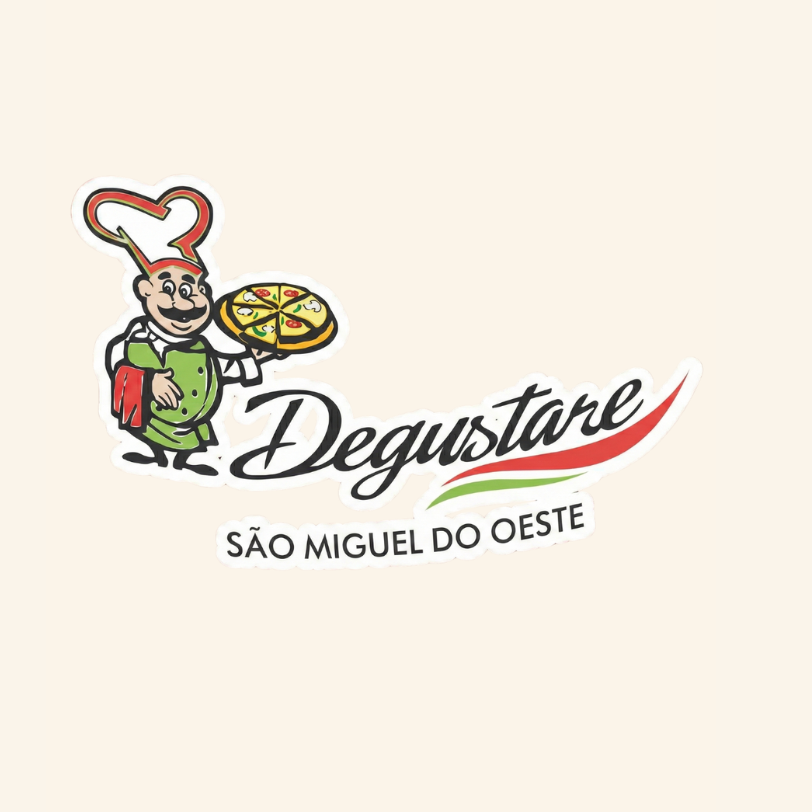 Logo de Pizzaria Degustare